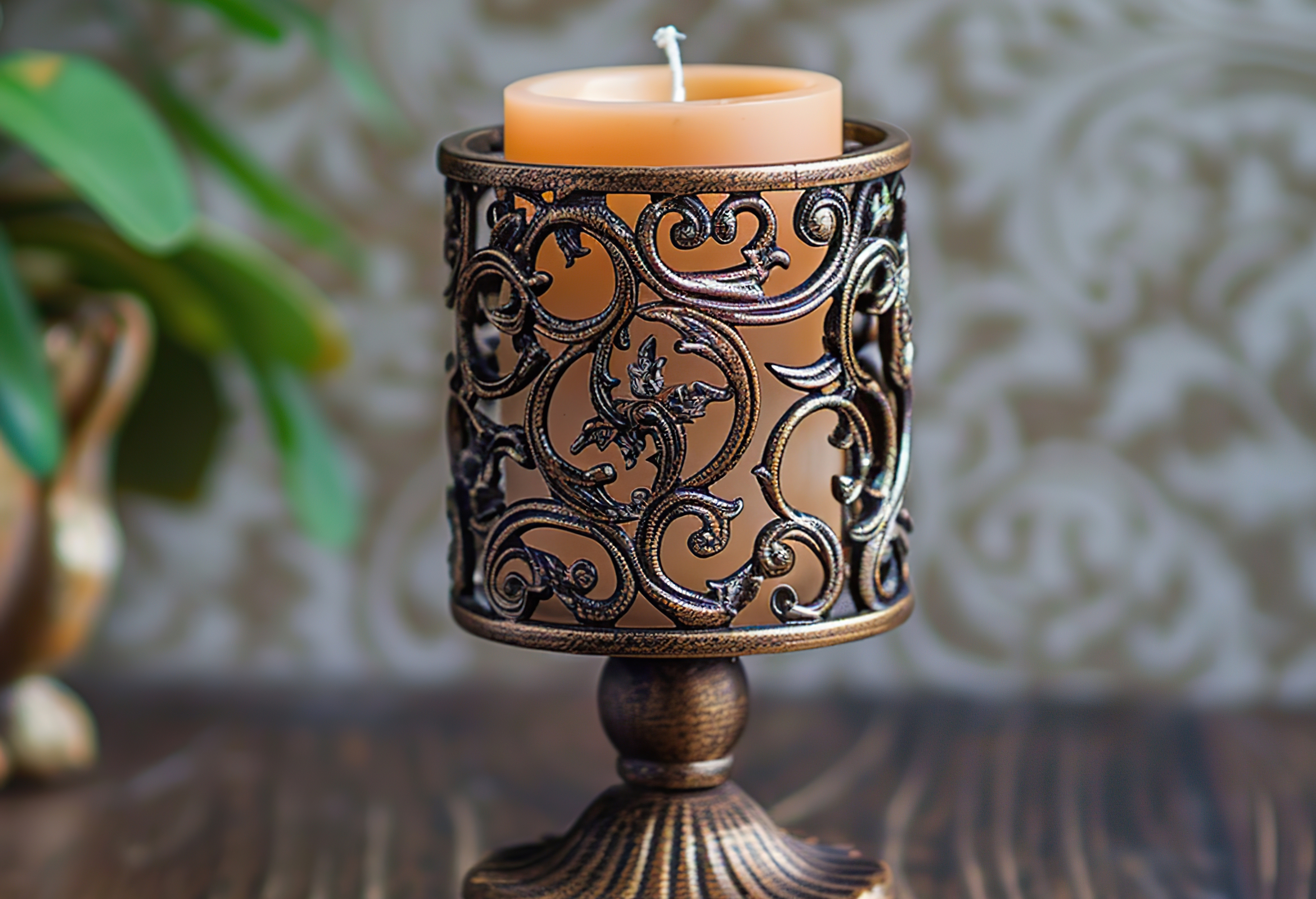 Display candles in the most elegant way possible